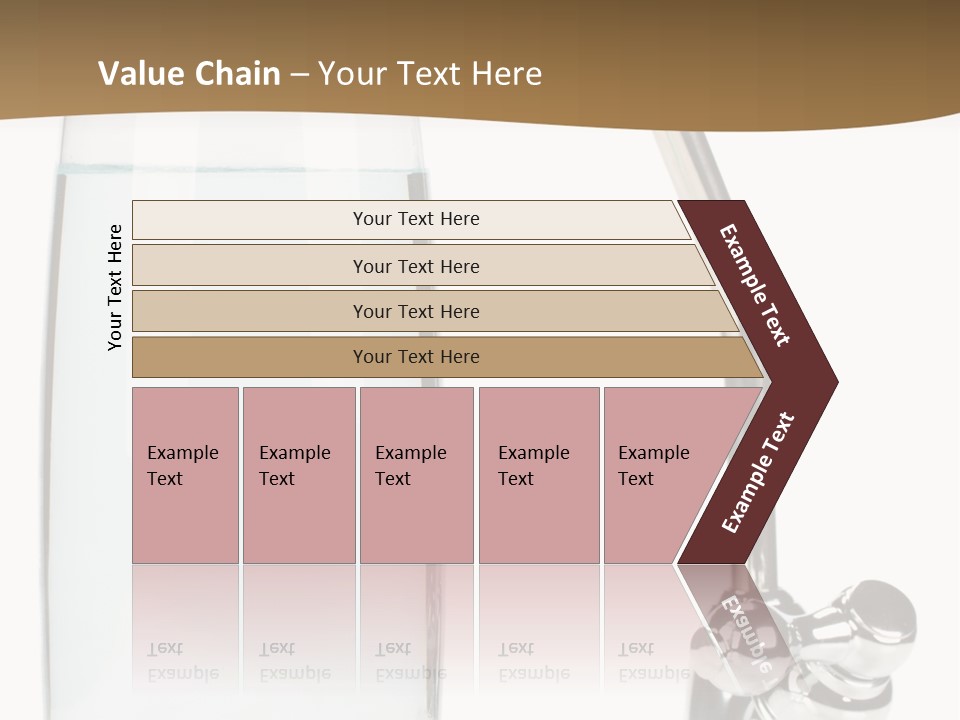 Device Natural Tapwater PowerPoint Template