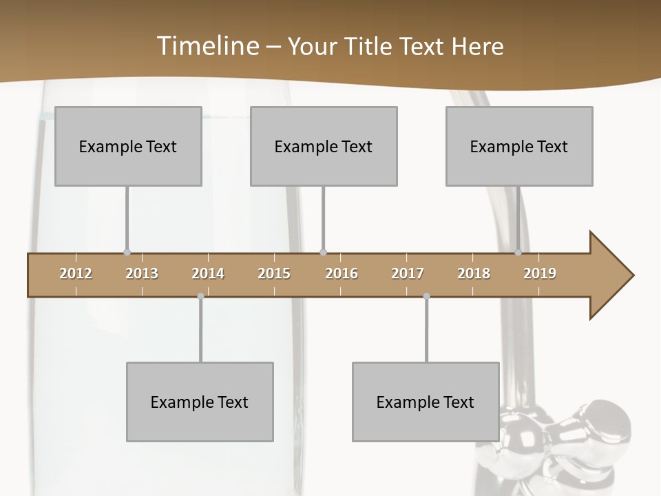 Device Natural Tapwater PowerPoint Template