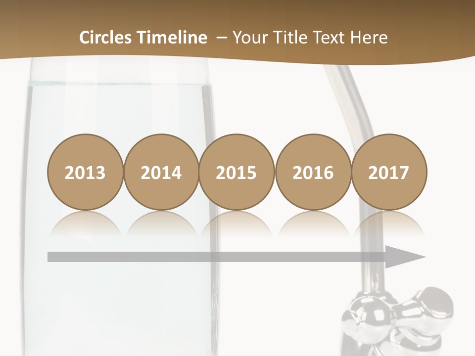 Device Natural Tapwater PowerPoint Template