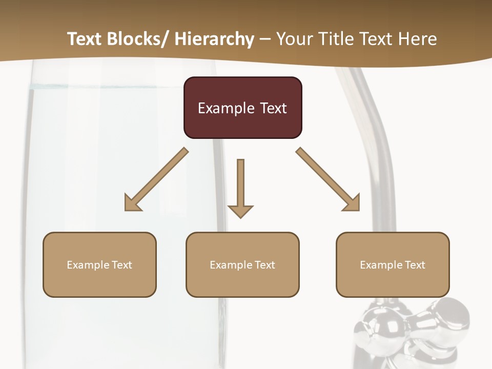 Device Natural Tapwater PowerPoint Template