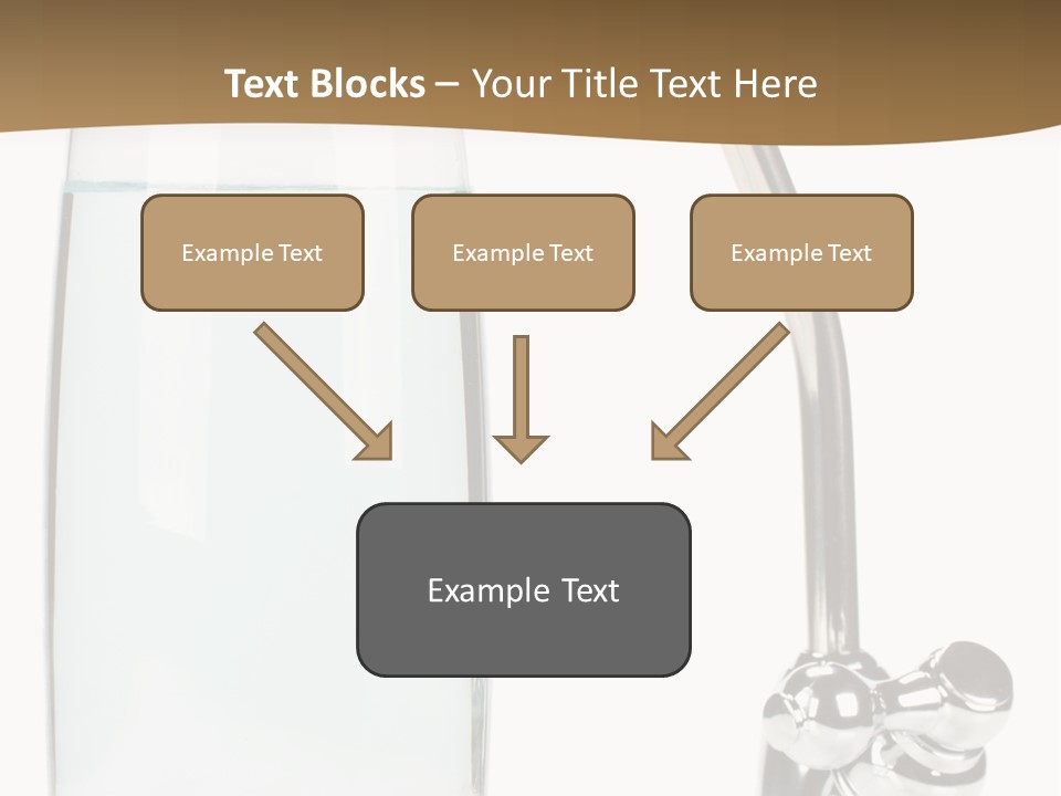 Device Natural Tapwater PowerPoint Template