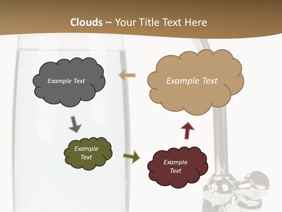 Device Natural Tapwater PowerPoint Template