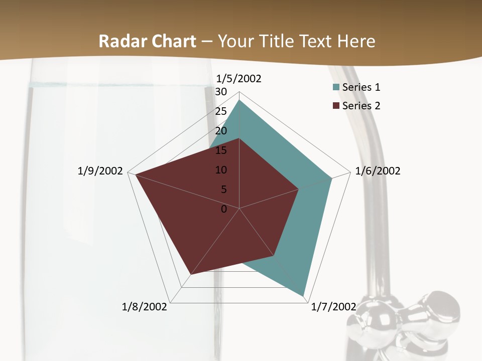 Device Natural Tapwater PowerPoint Template
