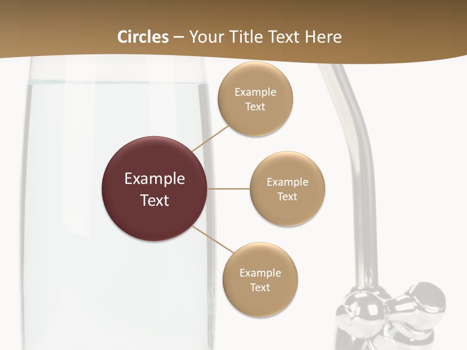 Device Natural Tapwater PowerPoint Template