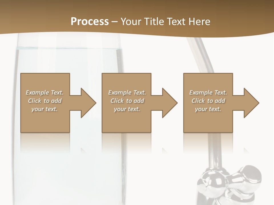 Device Natural Tapwater PowerPoint Template