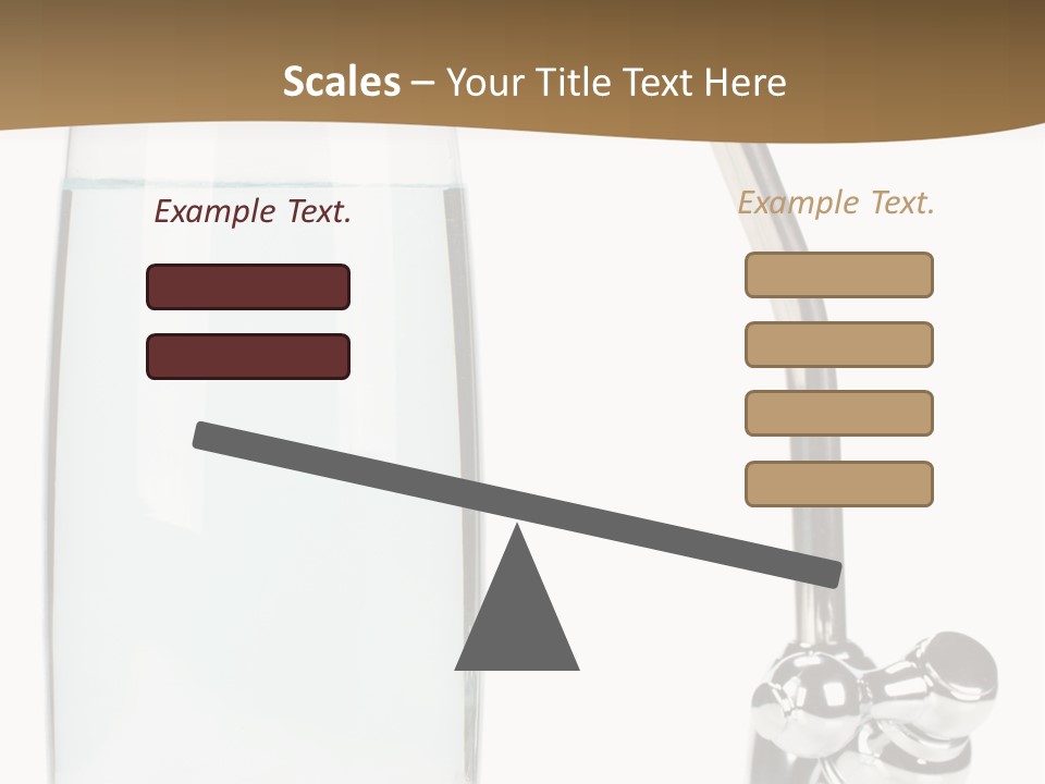 Device Natural Tapwater PowerPoint Template