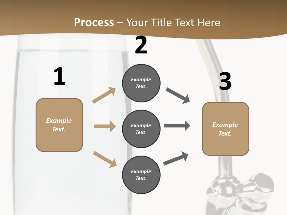 Device Natural Tapwater PowerPoint Template