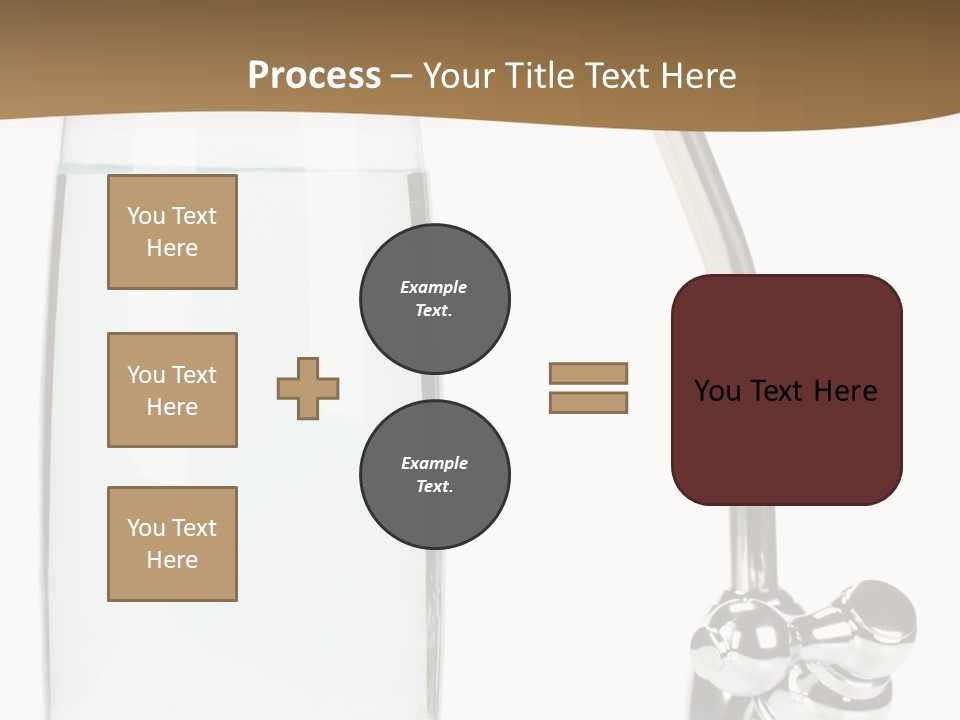 Device Natural Tapwater PowerPoint Template