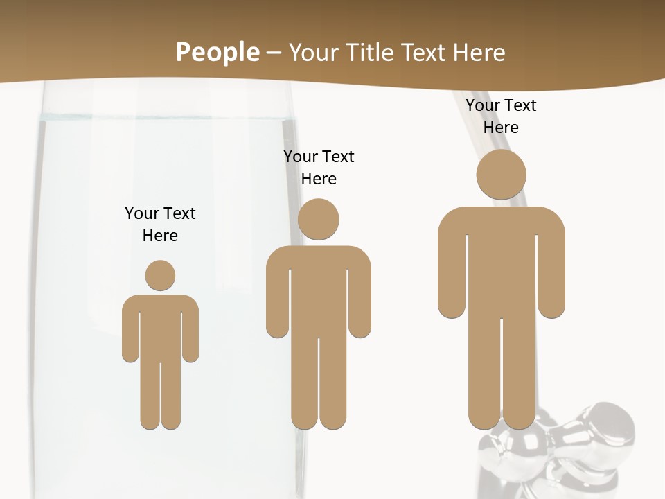 Device Natural Tapwater PowerPoint Template