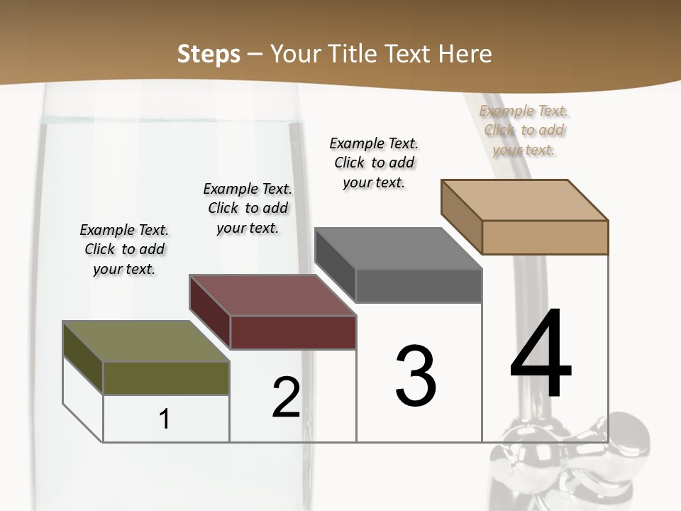 Device Natural Tapwater PowerPoint Template