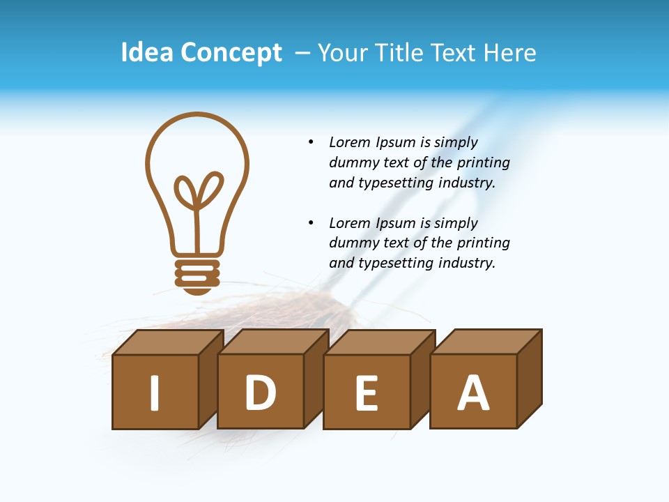 Hand Hobby Work PowerPoint Template