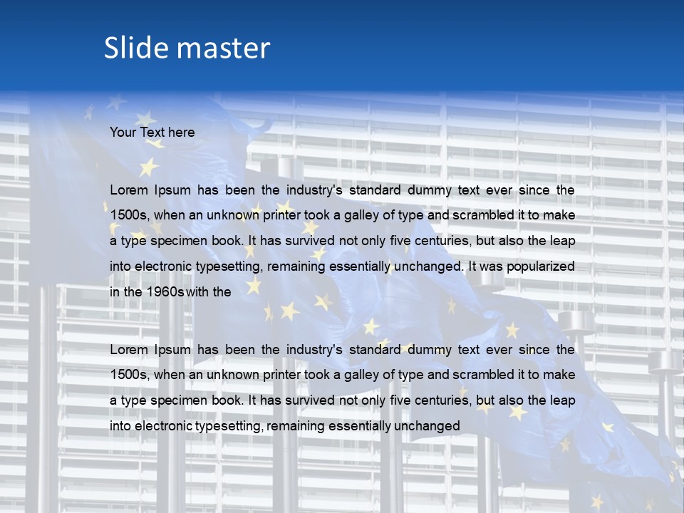 Global Unity Europe PowerPoint Template