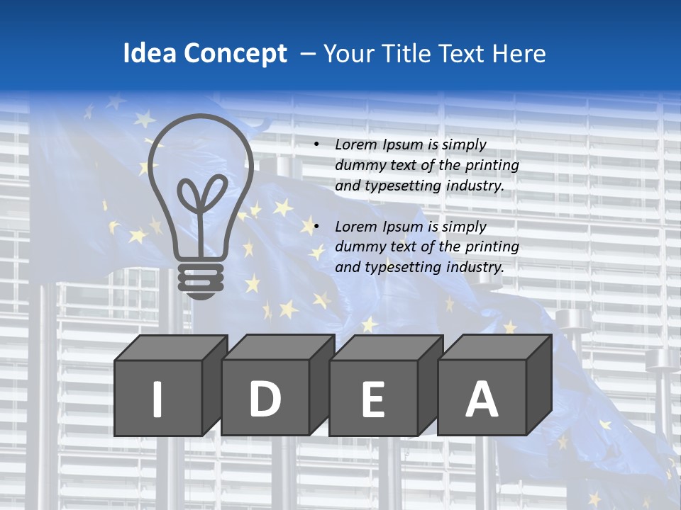 Global Unity Europe PowerPoint Template