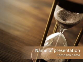 Sand Timer Old PowerPoint Template