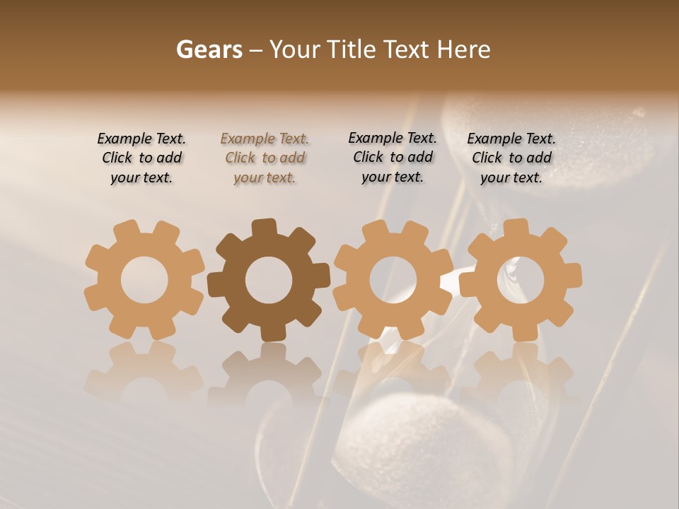 Sand Timer Old PowerPoint Template