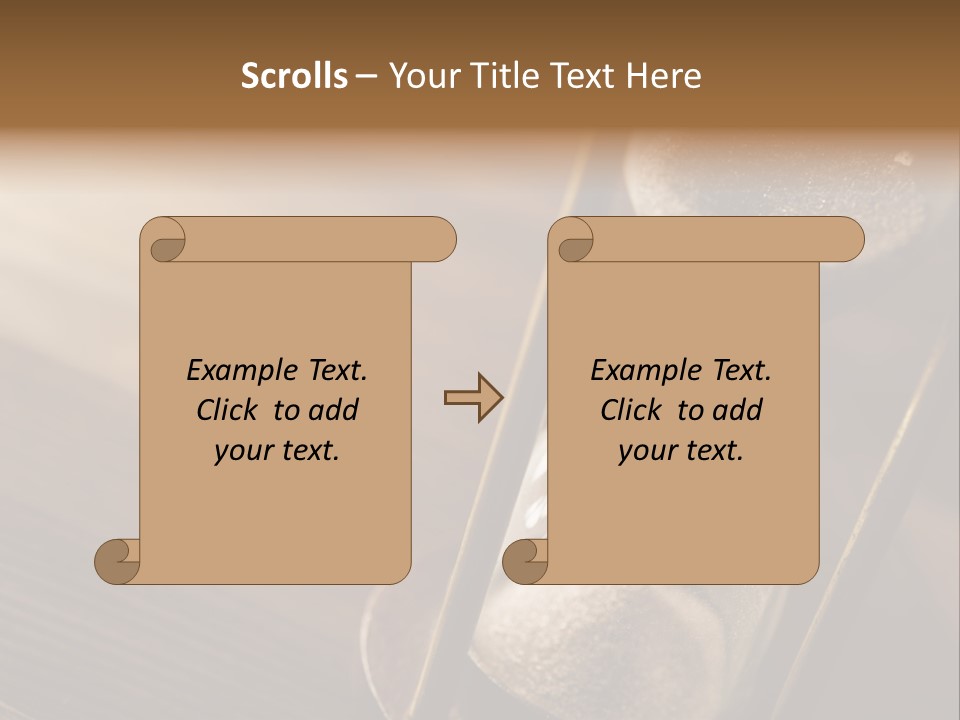 Sand Timer Old PowerPoint Template