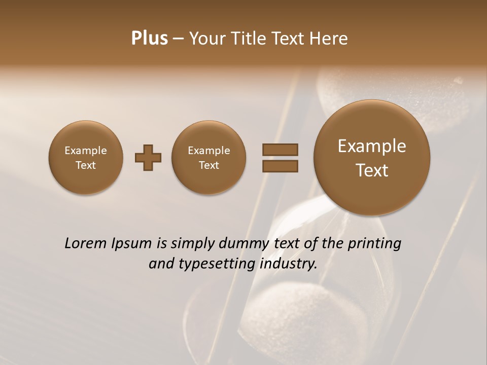 Sand Timer Old PowerPoint Template