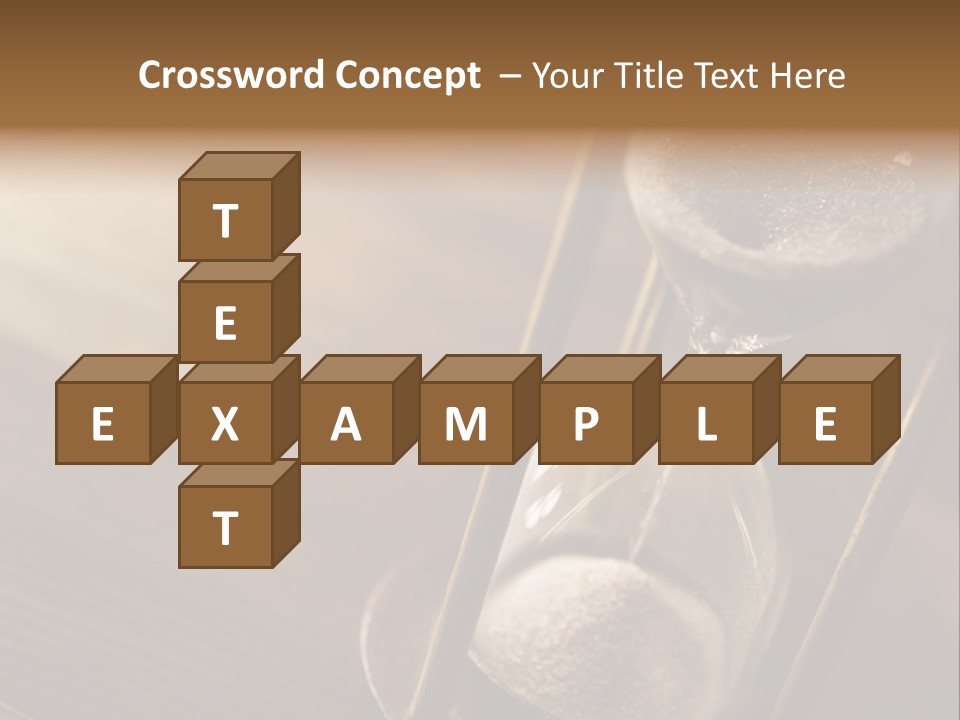 Sand Timer Old PowerPoint Template