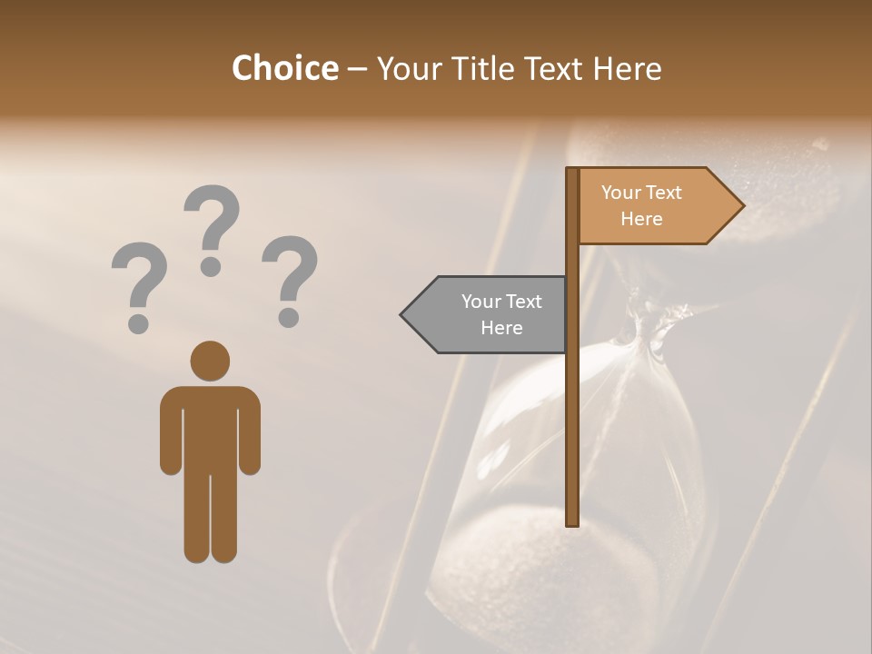 Sand Timer Old PowerPoint Template