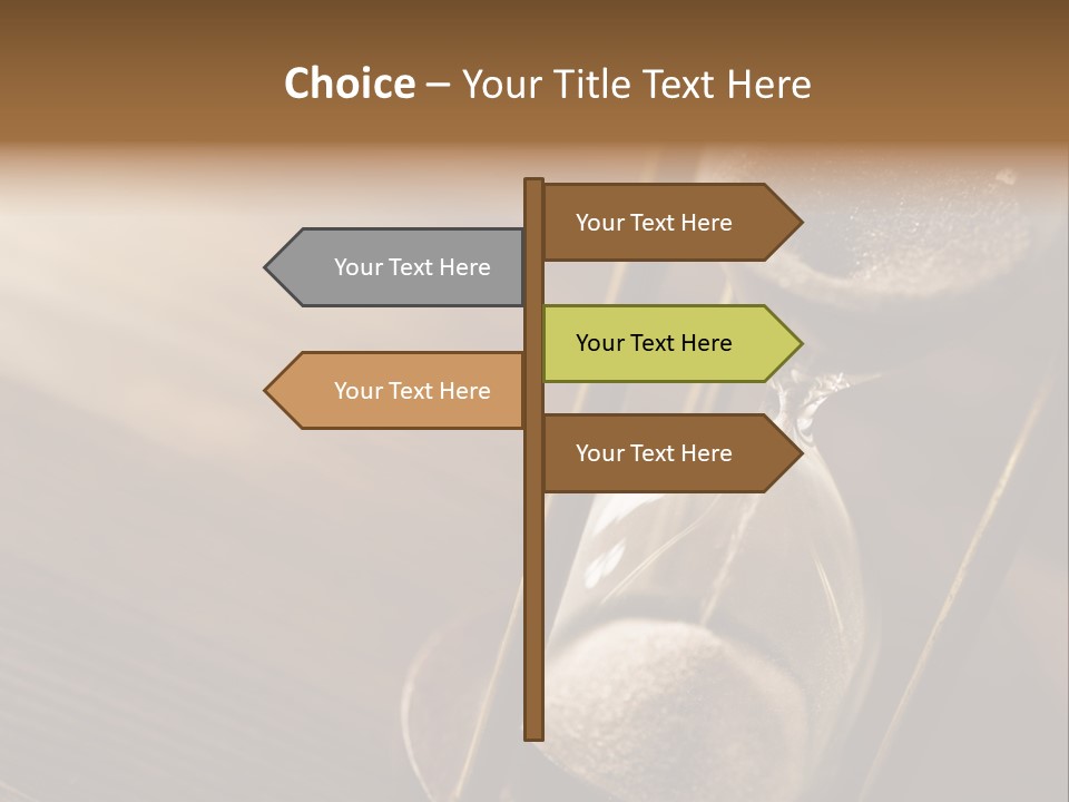 Sand Timer Old PowerPoint Template