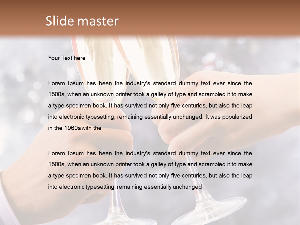 Fizz Beverage Xmas PowerPoint Template