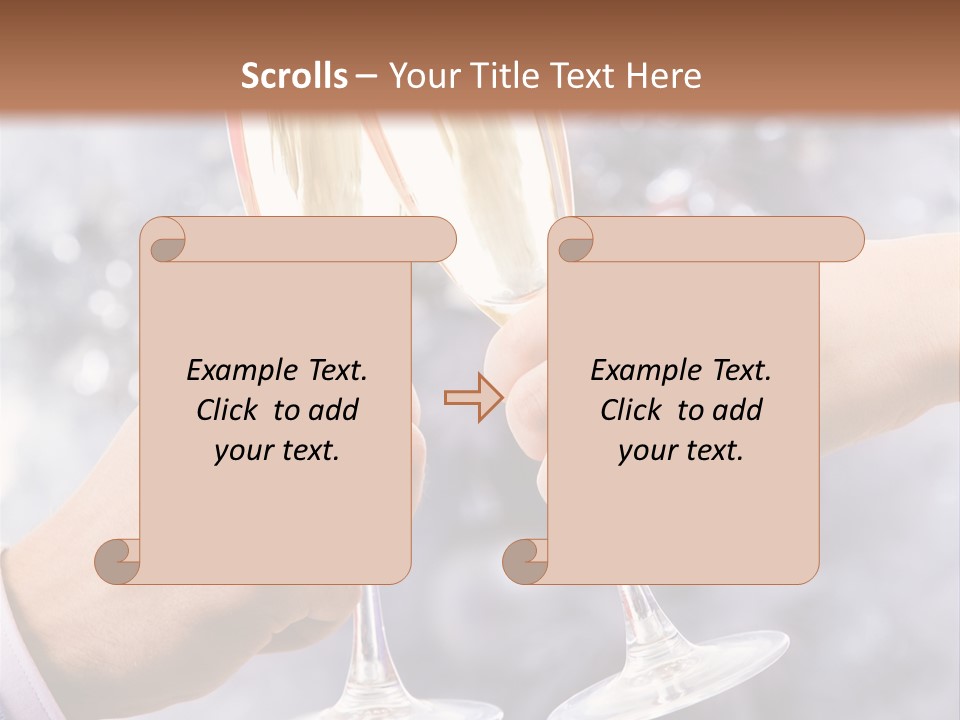 Fizz Beverage Xmas PowerPoint Template