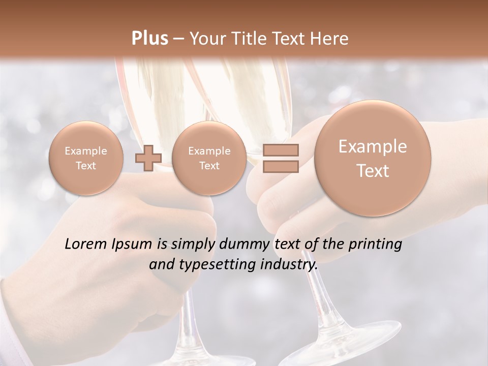 Fizz Beverage Xmas PowerPoint Template
