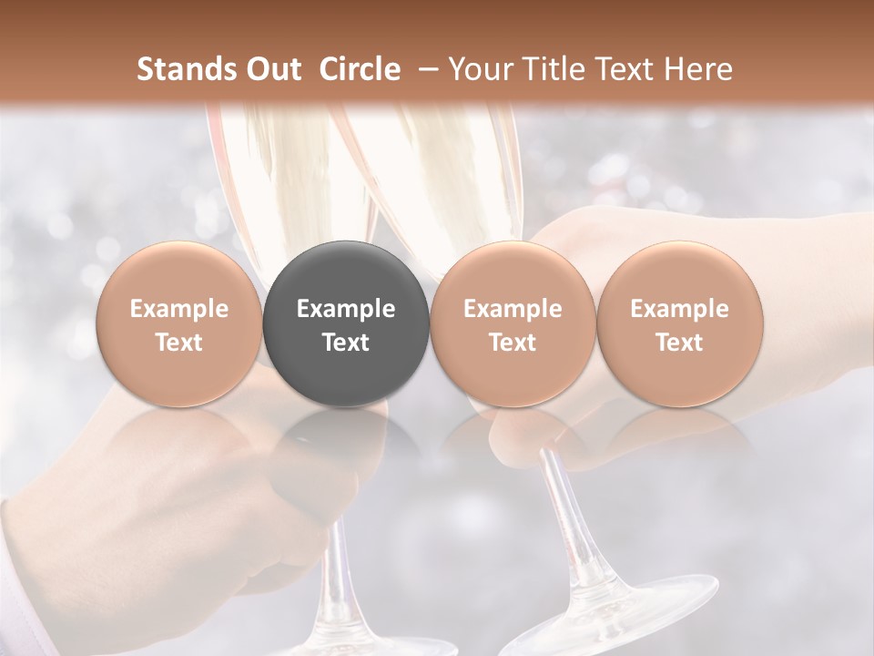 Fizz Beverage Xmas PowerPoint Template