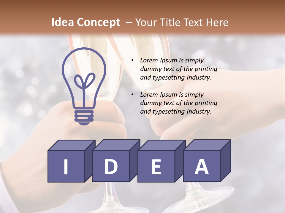 Fizz Beverage Xmas PowerPoint Template