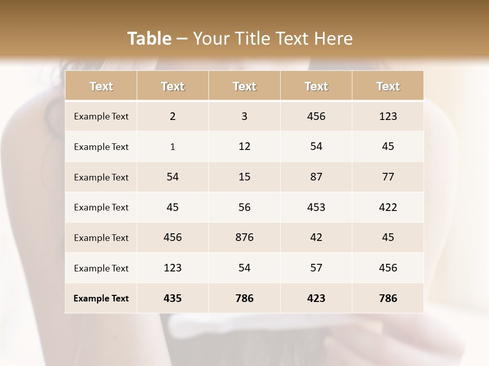 A Woman Sitting On The Floor Looking At Her Cell Phone PowerPoint Template