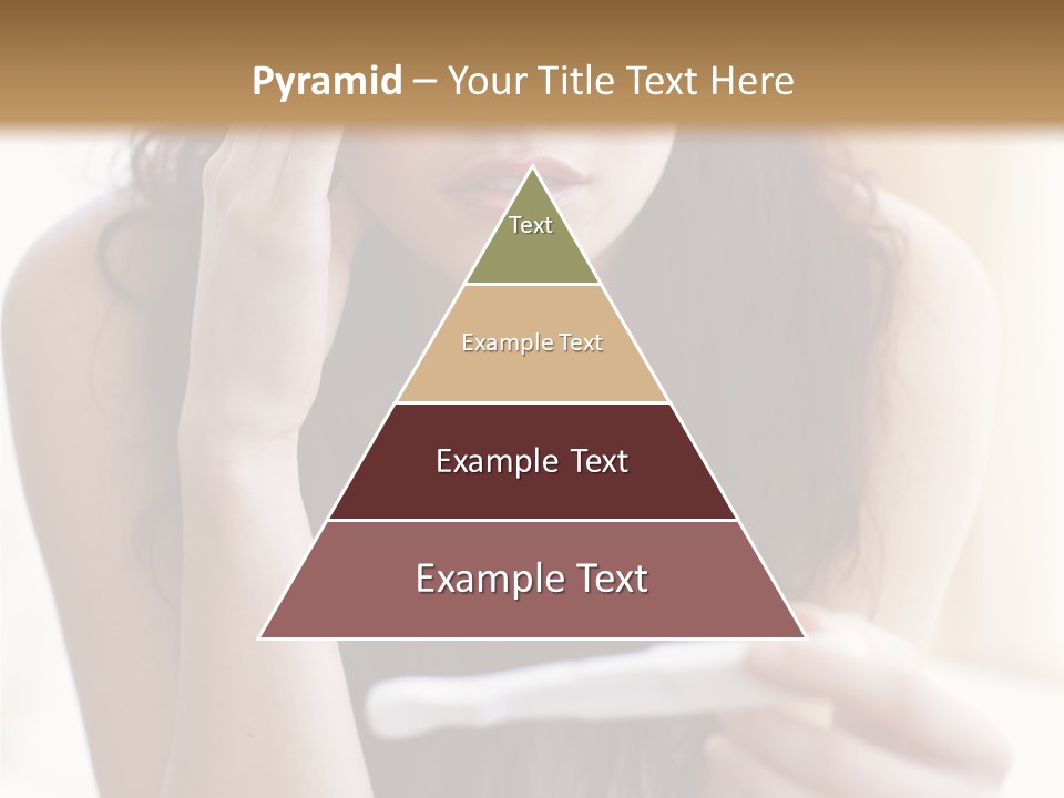 A Woman Sitting On The Floor Looking At Her Cell Phone PowerPoint Template