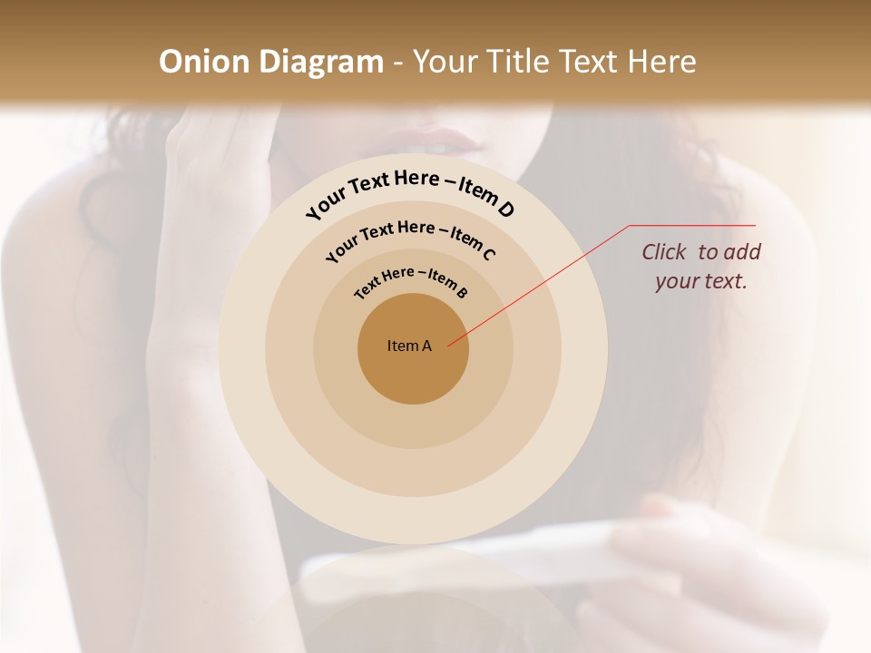 A Woman Sitting On The Floor Looking At Her Cell Phone PowerPoint Template