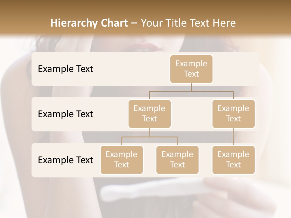 A Woman Sitting On The Floor Looking At Her Cell Phone PowerPoint Template