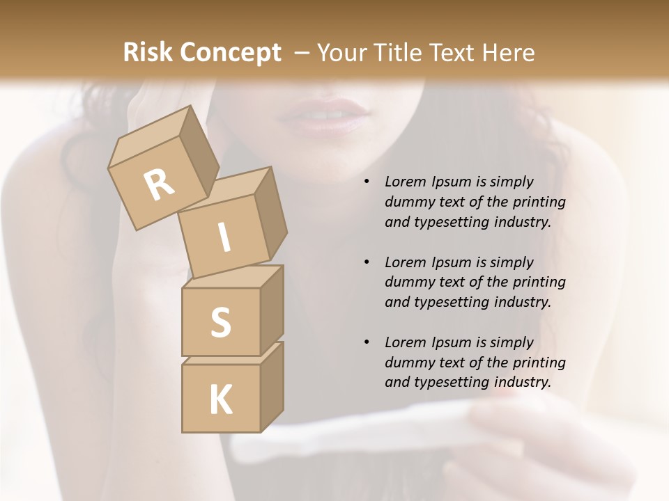 A Woman Sitting On The Floor Looking At Her Cell Phone PowerPoint Template