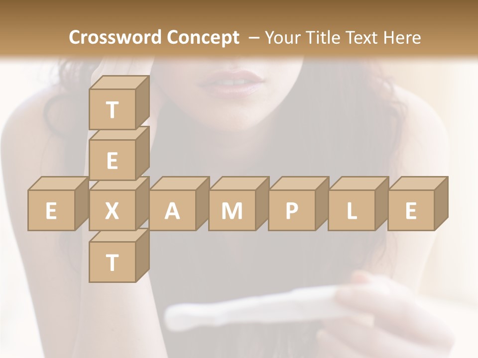 A Woman Sitting On The Floor Looking At Her Cell Phone PowerPoint Template