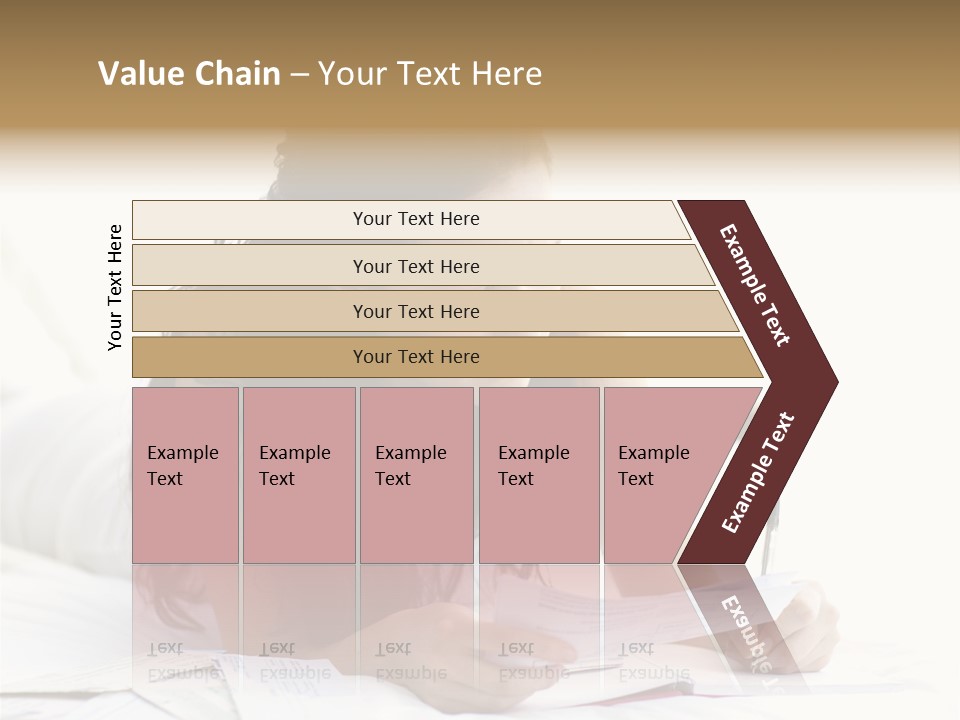 People Bed White PowerPoint Template