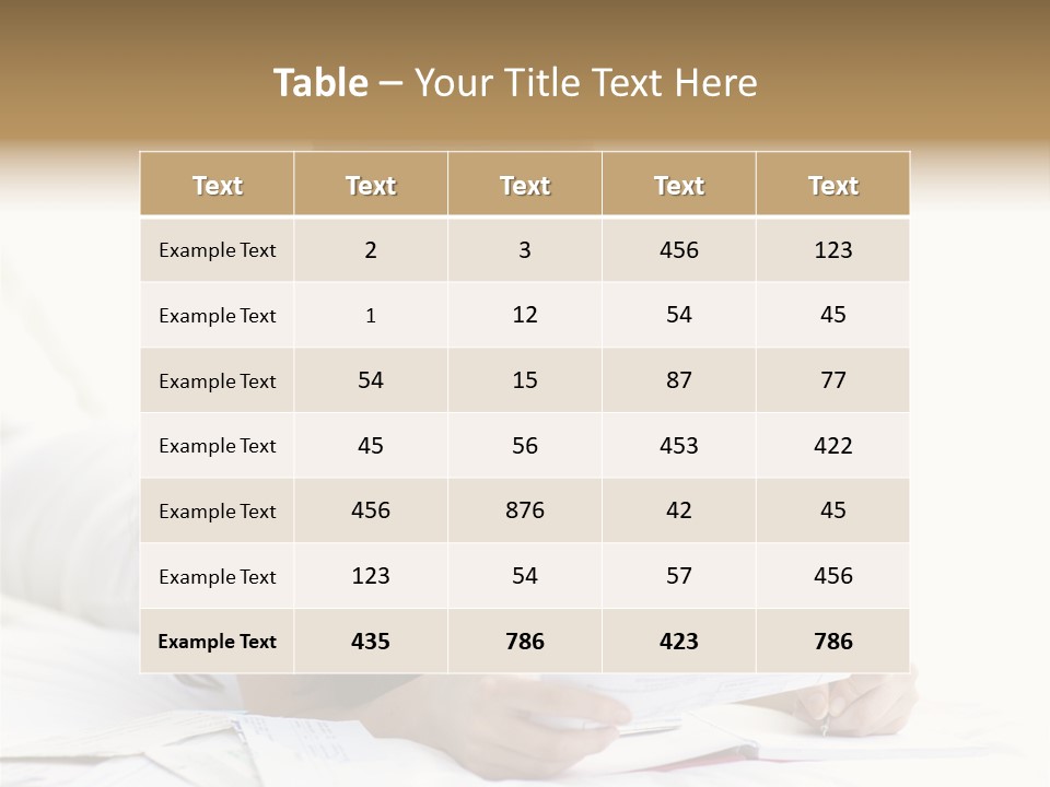 People Bed White PowerPoint Template