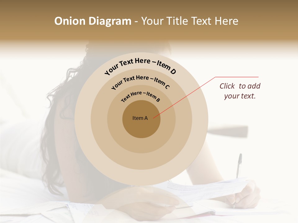 People Bed White PowerPoint Template