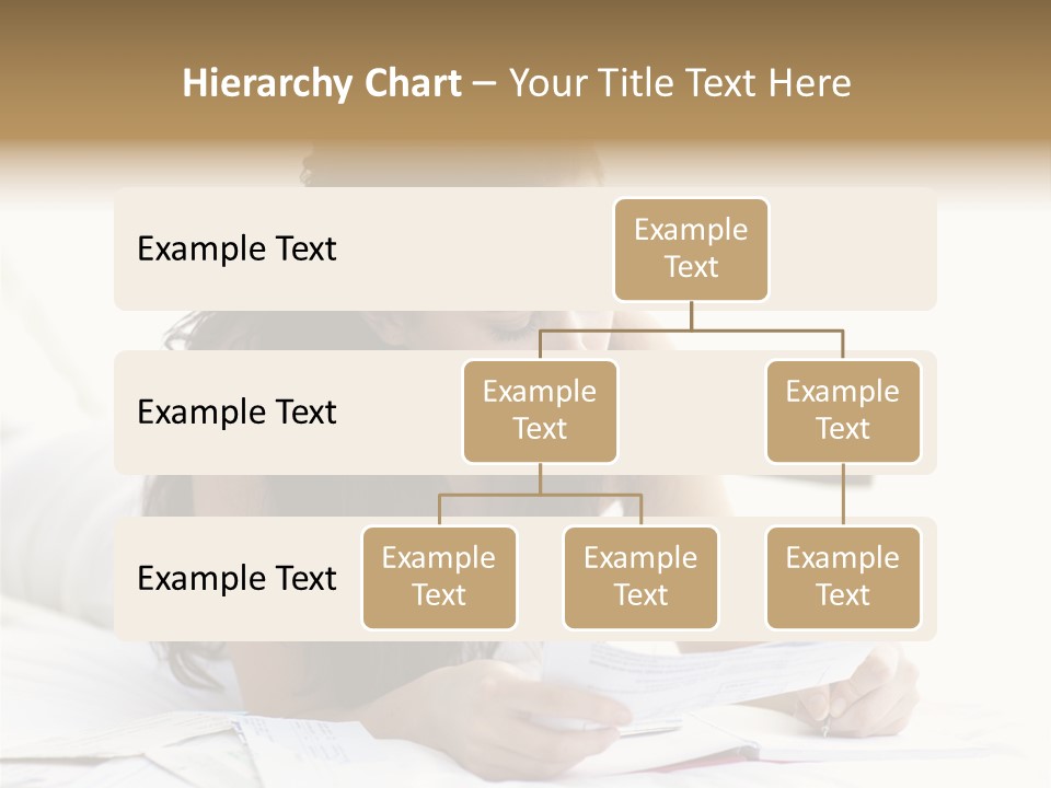 People Bed White PowerPoint Template