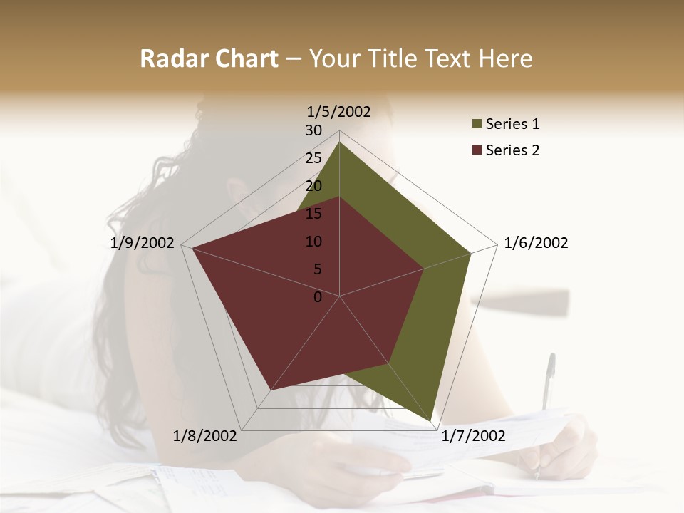 People Bed White PowerPoint Template