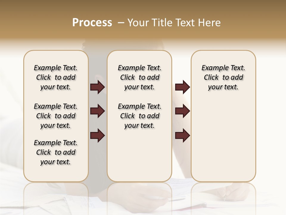 People Bed White PowerPoint Template
