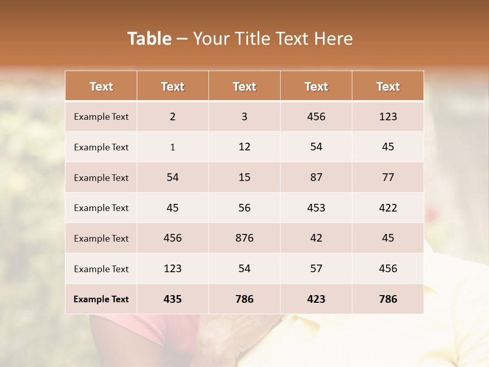 Sitting Women Grown Up PowerPoint Template