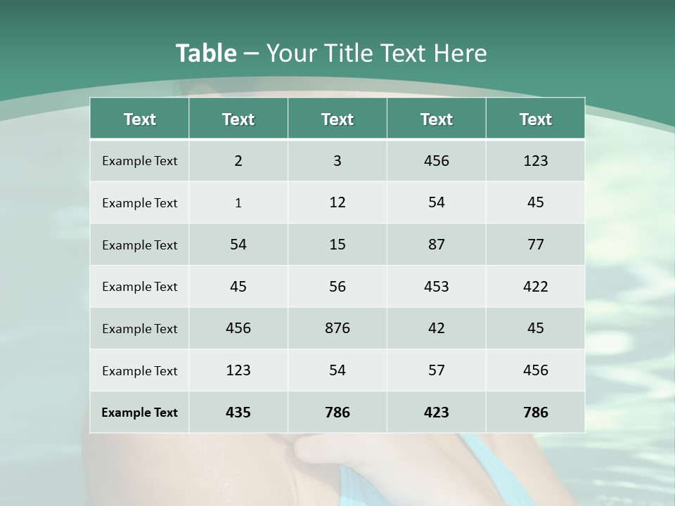 Sunny Fresh Fun PowerPoint Template