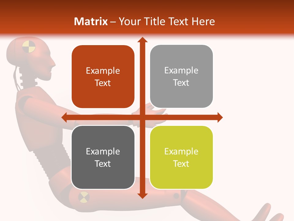 Dummy Test Robot PowerPoint Template