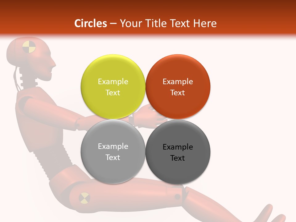 Dummy Test Robot PowerPoint Template