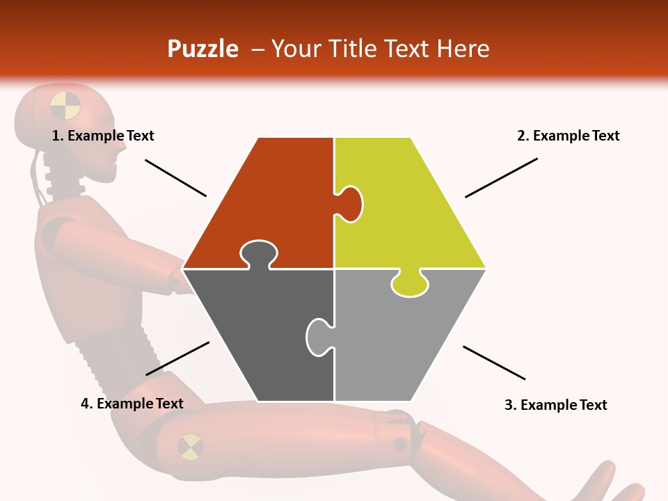Dummy Test Robot PowerPoint Template