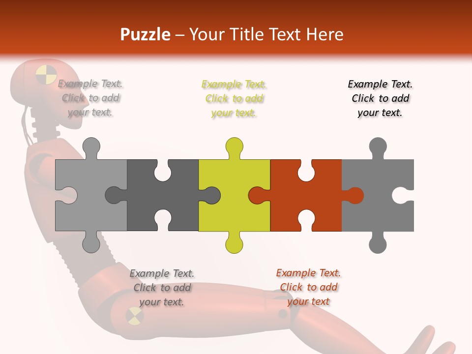 Dummy Test Robot PowerPoint Template