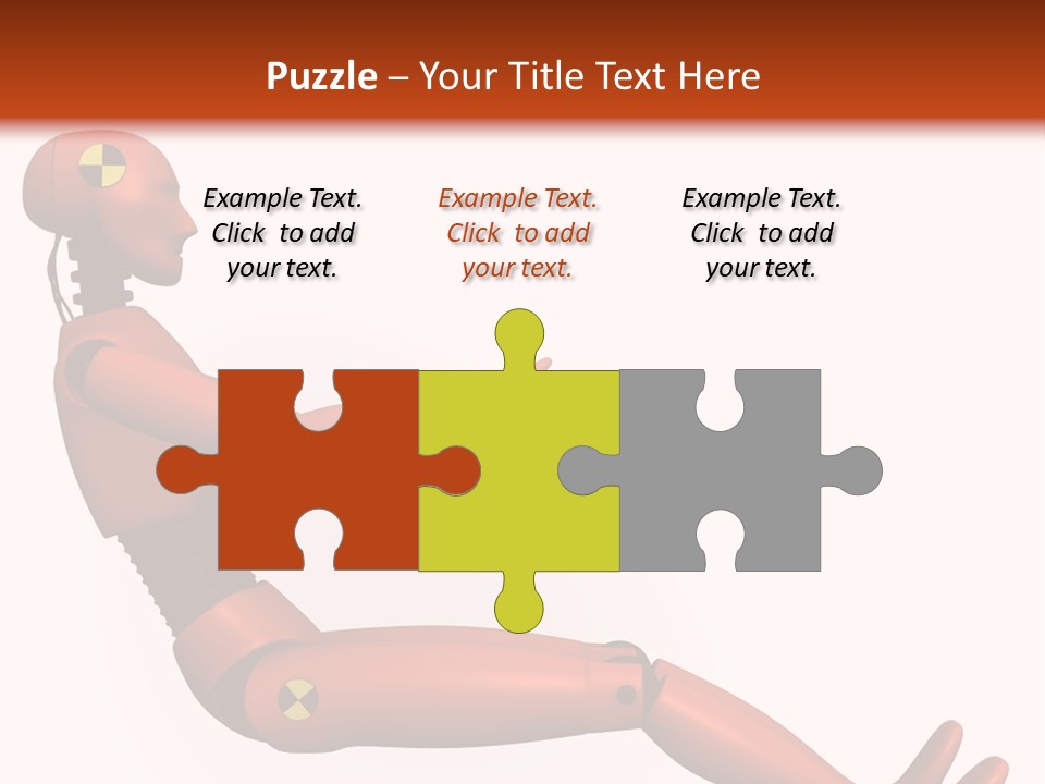 Dummy Test Robot PowerPoint Template