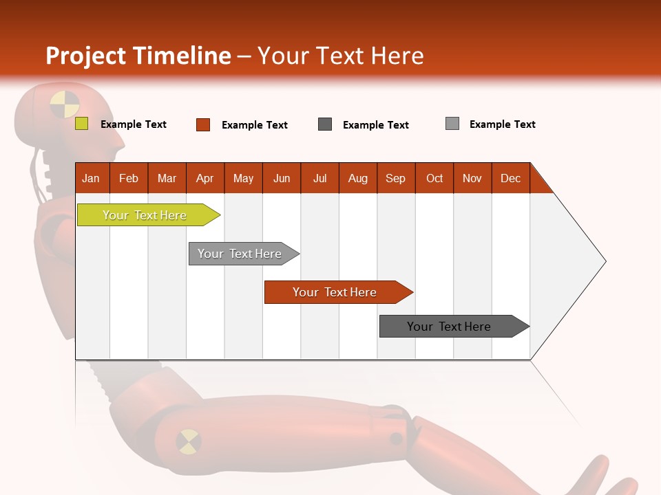 Dummy Test Robot PowerPoint Template