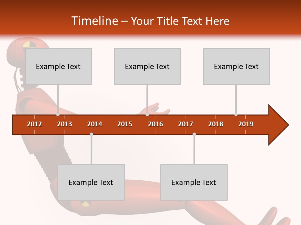 Dummy Test Robot PowerPoint Template